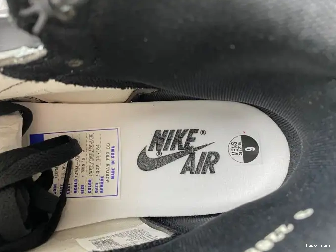 Rep Husky (2023) Jordan Black White Retro 85 High BQ4422-001 1 0621